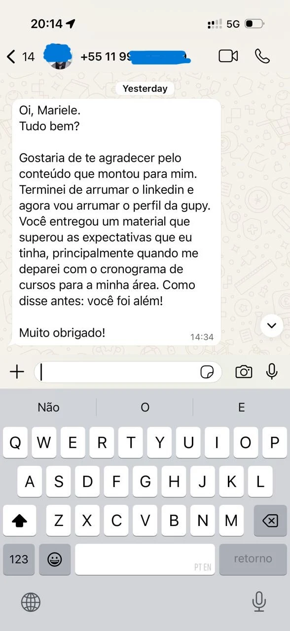 Resultado - Conteúdo de alto impacto